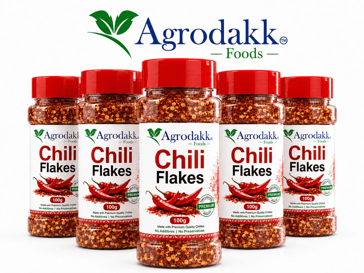Dried Red Chillies Flakes 2